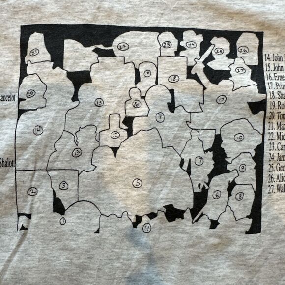 VTG 90’s Single Stitch Eastern Illinois University Gray T Shirt Mens Large USA - Picture 12 of 13